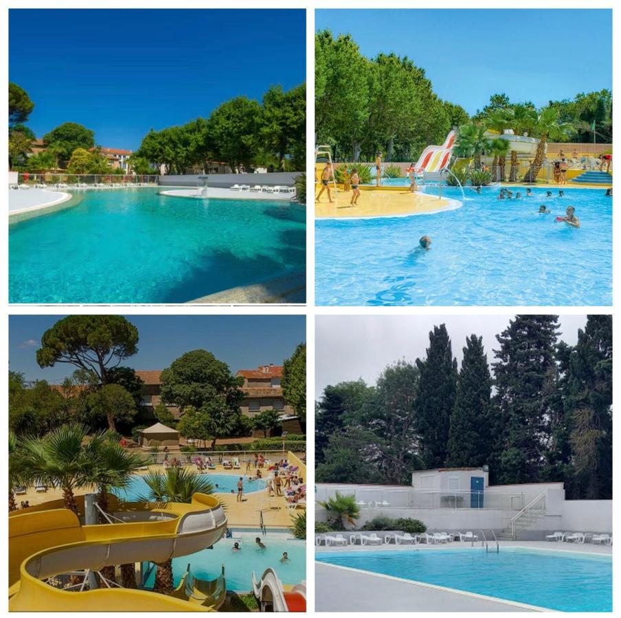 Hotel Camping Sept Fonts Agde Extérieur photo